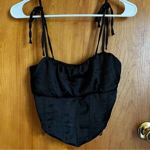 LA Hearts (Pacsun) basque waist going out top